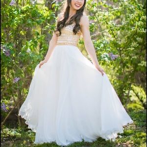 Sherri Hill beaded prom dress